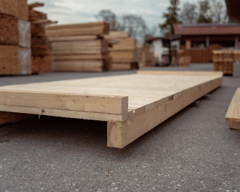 Steinwendner Holz Transportboden am Standort in OberÃ¶sterreich